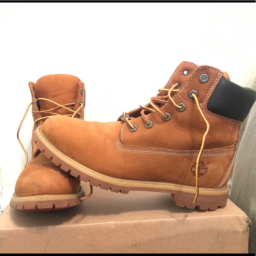 Timberland Premium 6” Boots Rust Nubuck